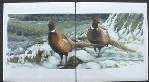 Ceramic Tile Mural Pheasants