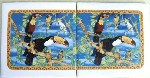 Ceramic Tile Mural Tropical Birds tucan