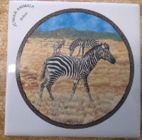 Ceramic Tile Zebra
