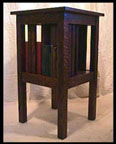 Arts & Crafts Lamp Table Mission Oak Bookcase