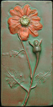 Tithonia Flower Tile