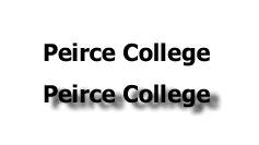 Peirce College with Shadow