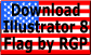 Button to Access Illustrator 8 Flag