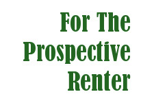 For the Prospective Renter