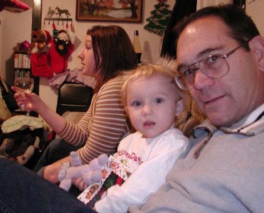 Emma and Grandpa Ecker