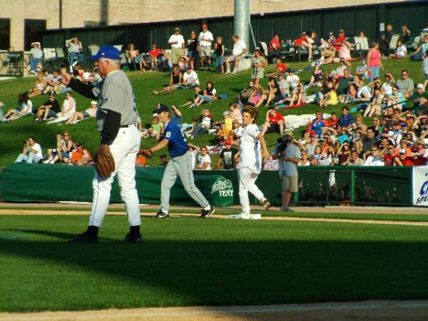 A hit  for first base