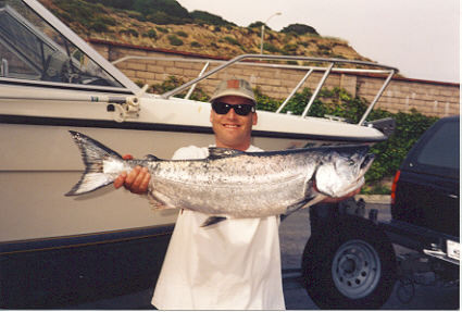 Dave's 23 lb. King Salmon
