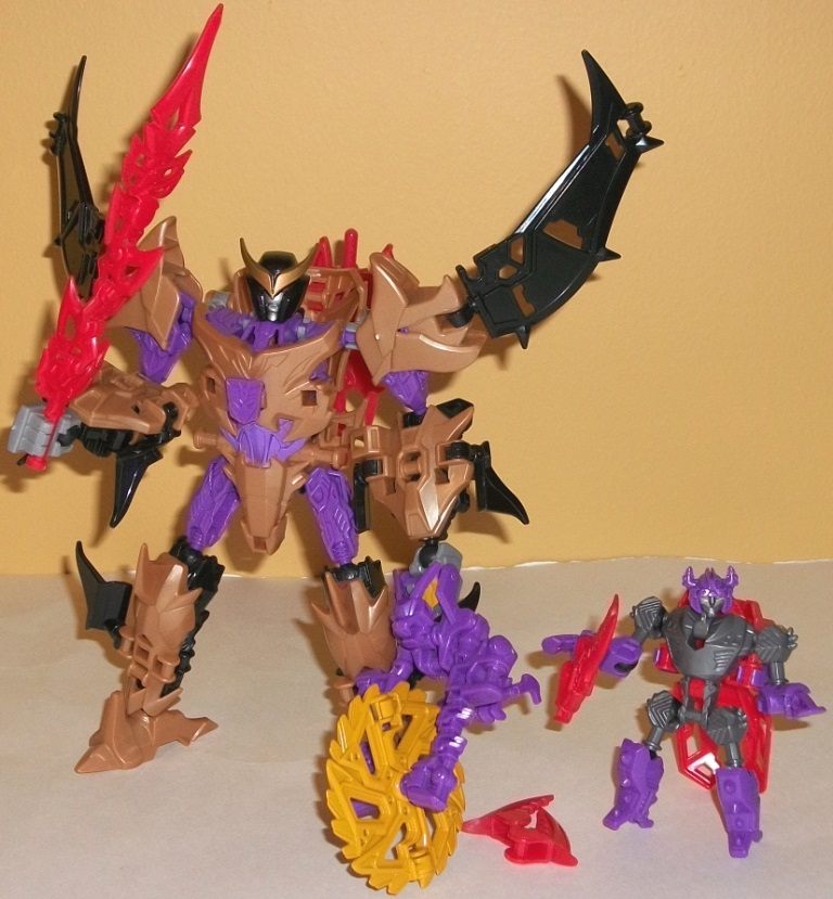 Robot Mode w/ Ratbat, Chainsaw Mode & Barrage, Robot Mode