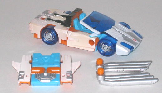 Vehicle Mode, with detachable parts removed