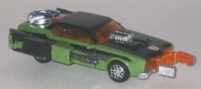 Vehicle Mode (Weapons added, Cyber Key gimmick activated)