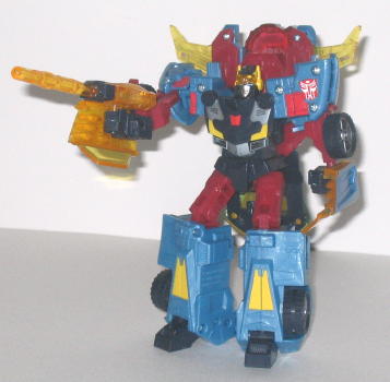 Robot Mode (with Key Gimmick activated)