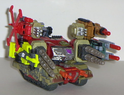 Vehicle Mode (with Mini-Cons attached)