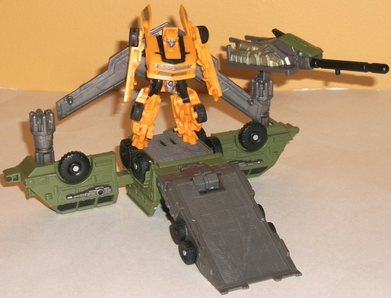 Base Mode w/ Bumblebee (Winged Robot Mode)