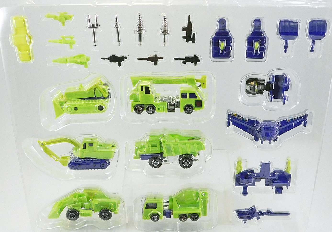 Toys in Package (all extra pieces shown)