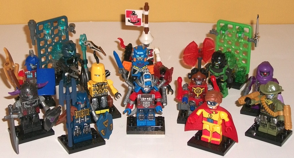 Selected 2015 Kreon Warriors, Custom Kreons, and exclusive Kreons