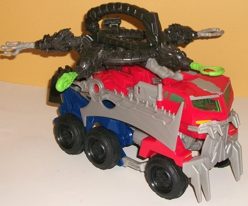 transformers prime beast hunters optimus prime vehicle mode