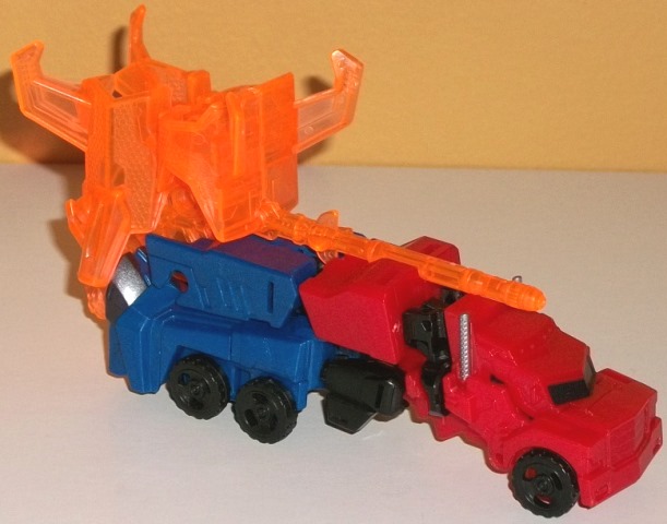 Vehicle Mode (w/ Axe Weapon)