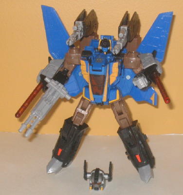 Robot Mode (w/ helmet taken off)