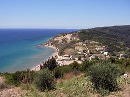 Corfu, Adriatica View in Gardeno Beach
