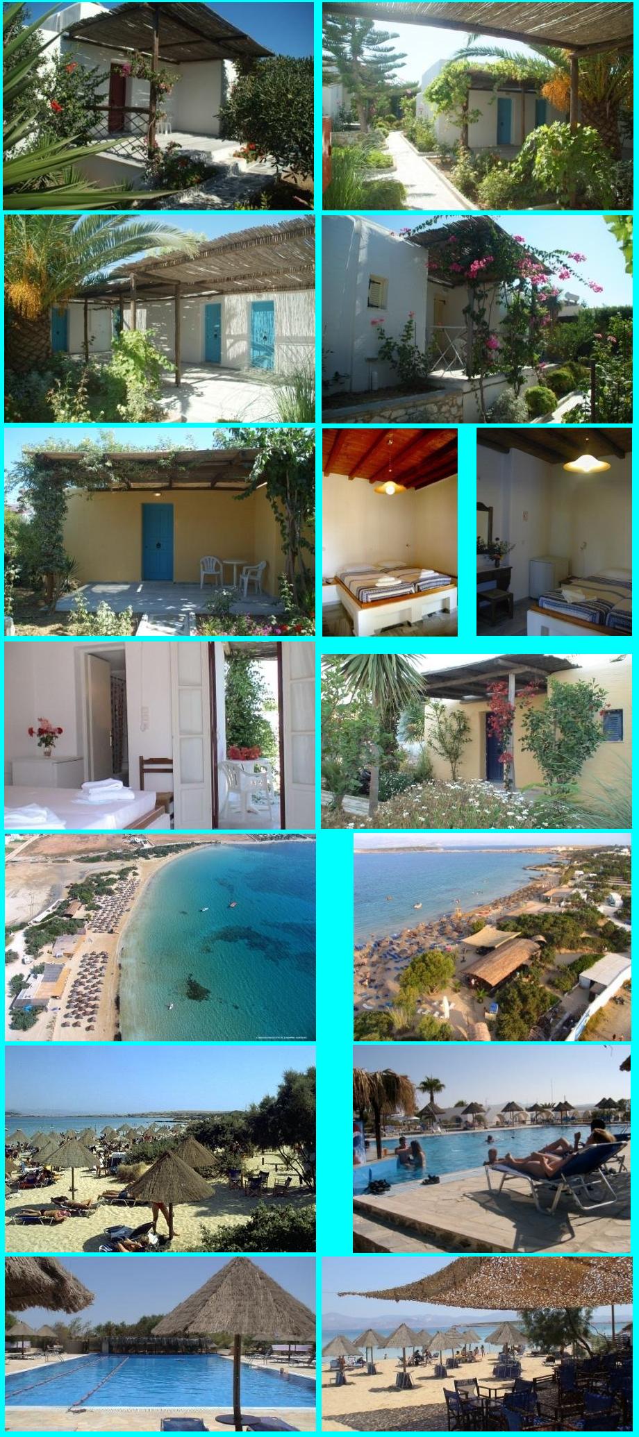 Paros Hotels: Surfing Beach Village Paros - Santa Maria Beach (even buiten Naoussa) - ook voor duikers, goede beoordelingen