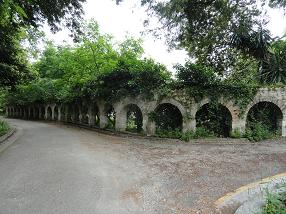Corfu Town, Mon Repos, aquaduct