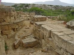 Ancient Falassarna, het antieke Falassarna, Kreta, Crete