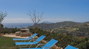 Private villas in Triopetra, Agios Pavlos on Crete