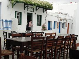 Folegandros, Chora, Taverna Nicolas Place