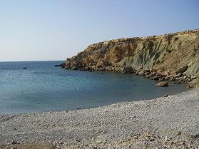 Kalo Nero Beach, zuidwest Kreta