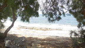 Kastraki beach