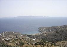 View from a mountain on Tinos...