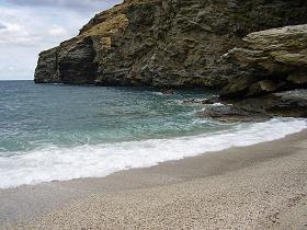 Andros beach, Andros Strand