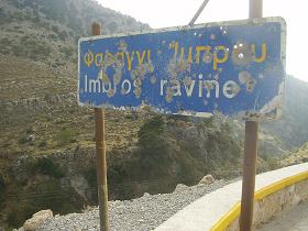 Imbros Kloof, Kreta, Imbros Gorge, Crete