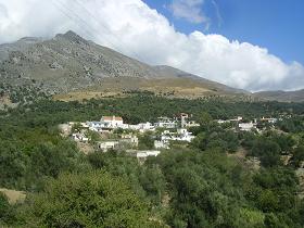 Kreta landschap, Crete landscape.