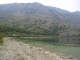 Lake Kournas, Crete, Kreta