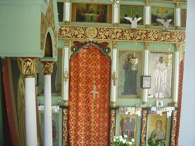 Nopigia, church of Agios Pandeleimonas, Crete.