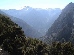 Samaria Gorge Crete, Samaria Kloof Kreta.