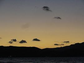 Korfolonas Beach sunset