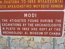 Modi, Crete, Kreta