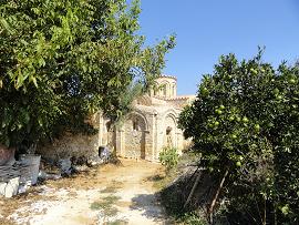 Koufos, the Byzantine church of Zoodohos Pigi, Crete, Kreta