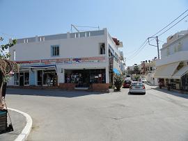 Kalamaki beach on Crete, het strand van Kalamaki op Kreta