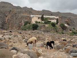 Moni Kapsa klooster, Kreta.