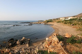 Kanakis Apartments in Petres Beach, Crete, Kreta.