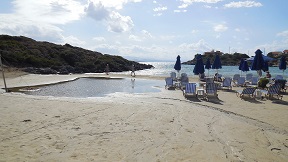 Tersanas beach, Crete, Kreta.