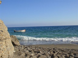 Koutelos beach, Chora Sfakion, Crete, Kreta.