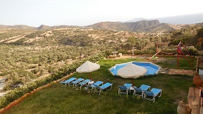 Private villas in Triopetra, Agios Pavlos on Crete