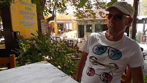 Kastaniafolia Taverna in Elos, Kissamos, Kreta, Crete