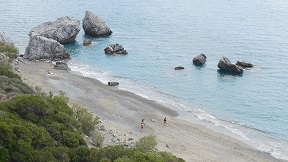 Kastri beach, Crete