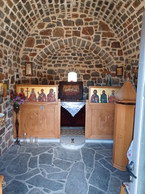 Saint Spyridon church, Kato kasteliana, Kreta, Crete