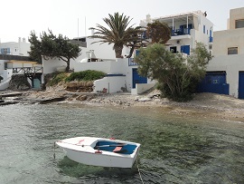 Milos, Heliotropio Hotel in Pollonia